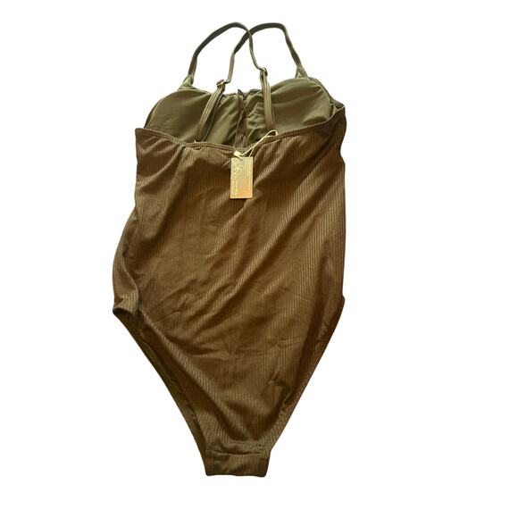 NWT Summer Mae Women's Black One Piece Swimsuit Swimwear Size Small - Picture 2 of 5